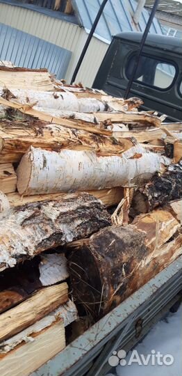 Дрова березовые колотые