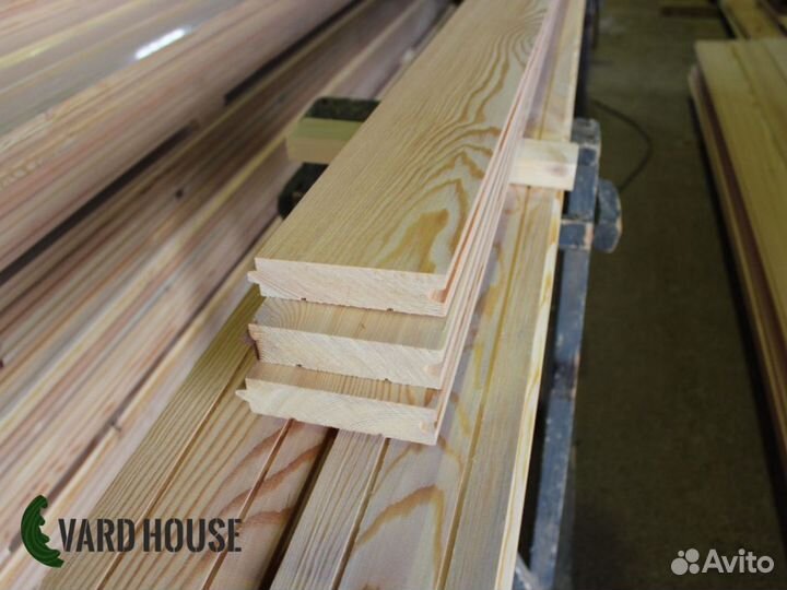 Доска половая лиственница В наличии любой объём