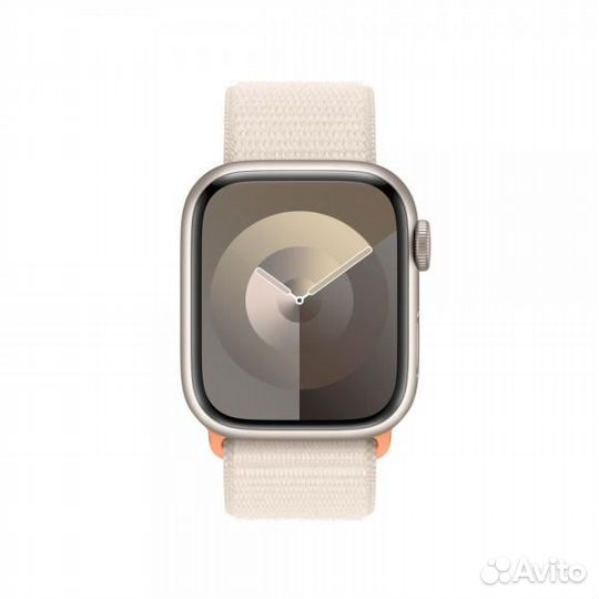 Apple Watch Series 9 41 мм Aluminium, starlight sl