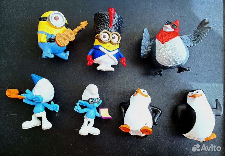 Игрушки из макдональдса