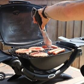 Газовый гриль Weber Q 2200 черный