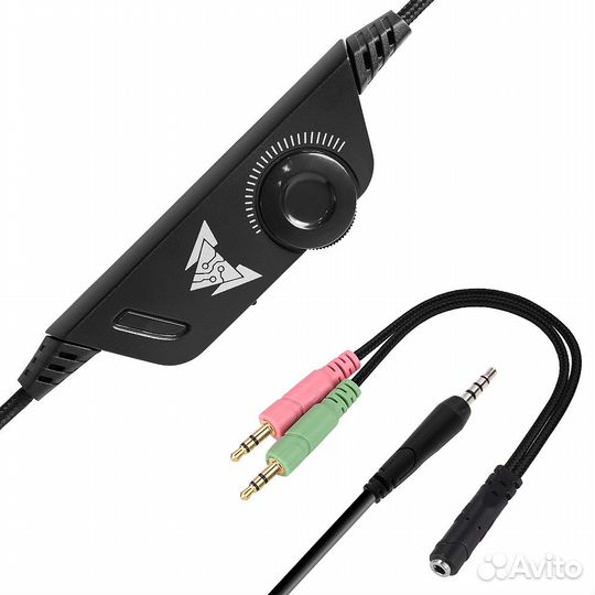 Гарнитура игровая crown cmgh-2001 Black&blue