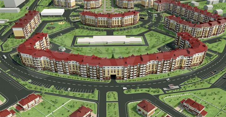 1-к. квартира, 35,1 м², 4/5 эт.