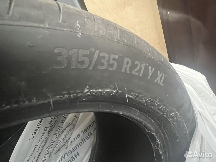 Continental PremiumContact 6 SSR 275/40 R21 и 315/35 R21