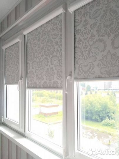 Рулонные шторы и жалюзи