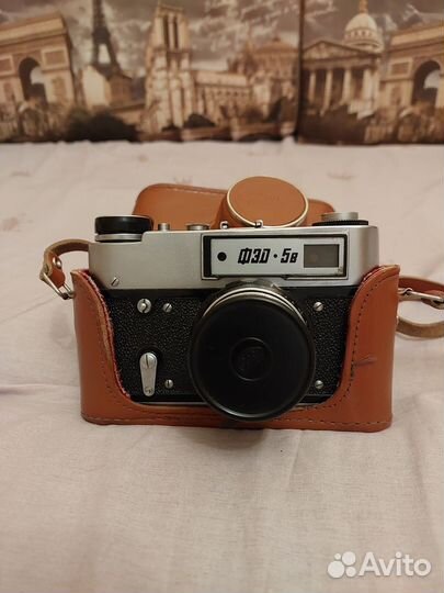 Фотоаппараты Polaroid и фэд 5в