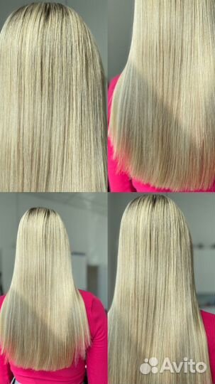 Кератин ботокс полировка волос