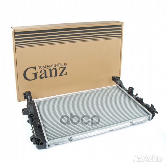 Радиатор основной opel Meriva 1.4/1.6/1.8L 2003