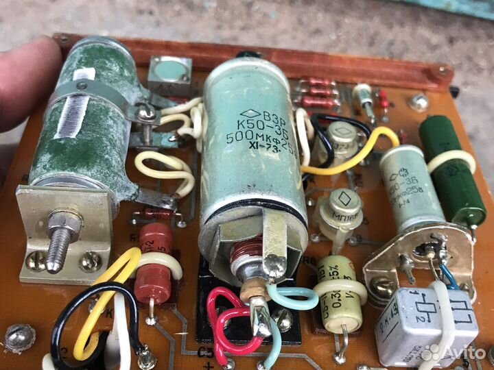 Радиатор + плата СССР детали