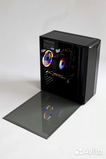 Мощный игровой компьютер, Xeon E5-2630/16gb/Rx580