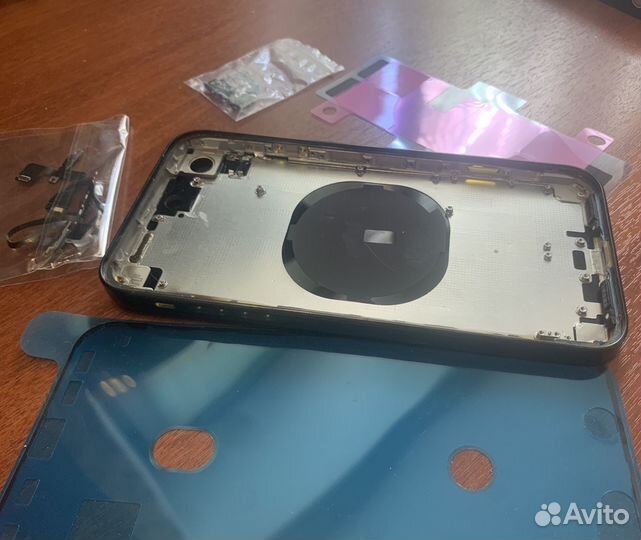 Задняя крышка для iPhone XR на 15 Pro