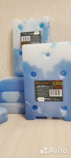 Новые аккумуляторы холода 900 гр, 4 шт. наличие