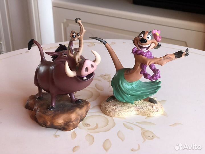 Статуэтка Дисней Король Лев набор Тимон и Пумба