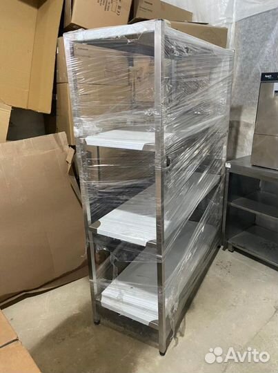 Стеллаж полностью нержавейка (цельносварной)