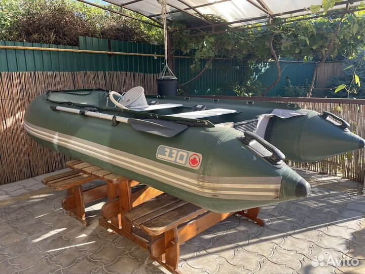 Надувная лодка с мотором 5 лс