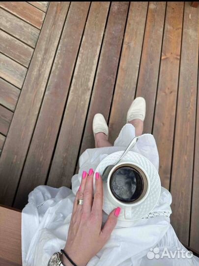 Мюли лоферы бежевые 34р Эконика оригинал новые