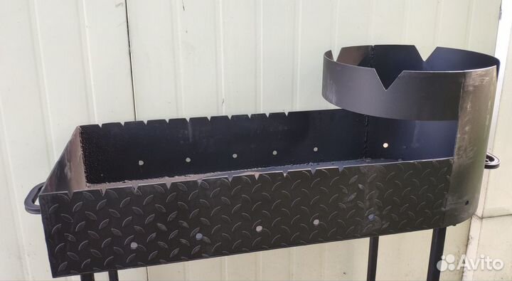 Мангал с очагом для казана, толщина металла 3 мм