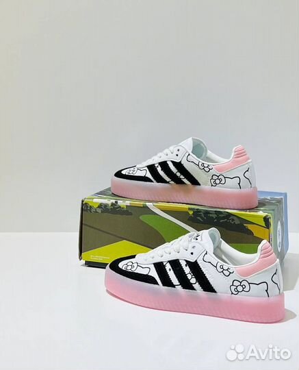 Кроссовки Adidas Samba Hello Kitty