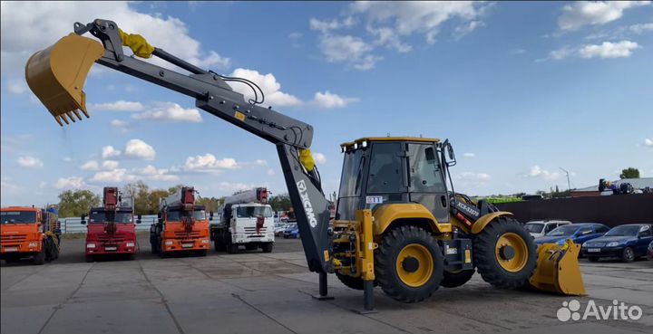 Экскаватор-погрузчик равноколесный xcmg XC8-S3570