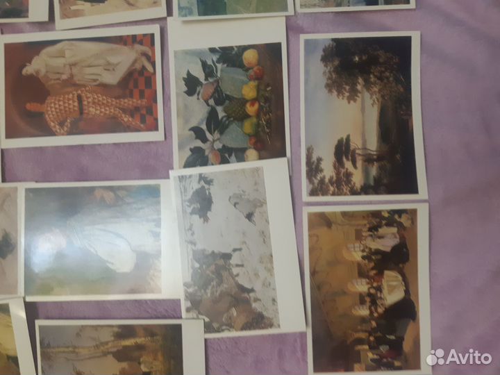 Открытки СССР чистые 25 шт. 1983,1984, 1985 гг