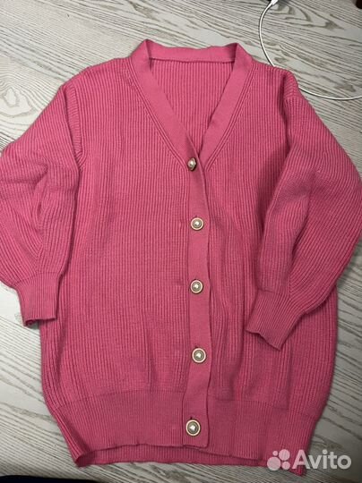 Вязаный кардиган