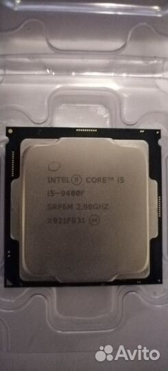 Процессор i5 9400f +охлад