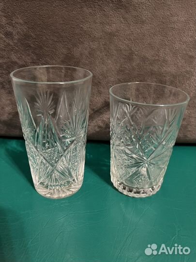 Хрустальные стаканы СССР