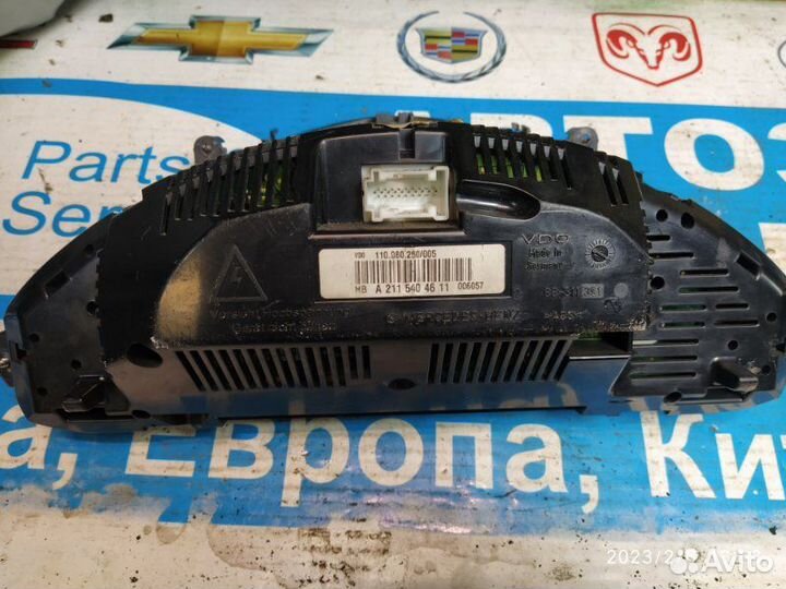 Панель приборов Mercedes-Benz E-Class W211