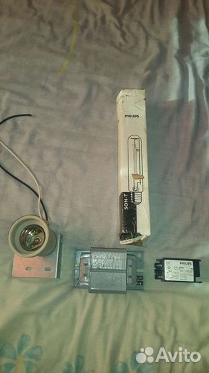 Лампа днат 250ватт Филипс с пускачем и потроном