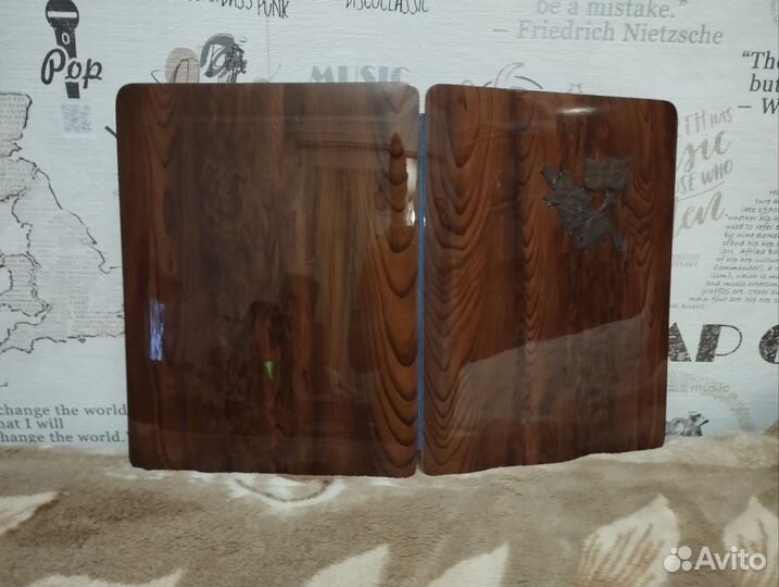 Деревянная открытка