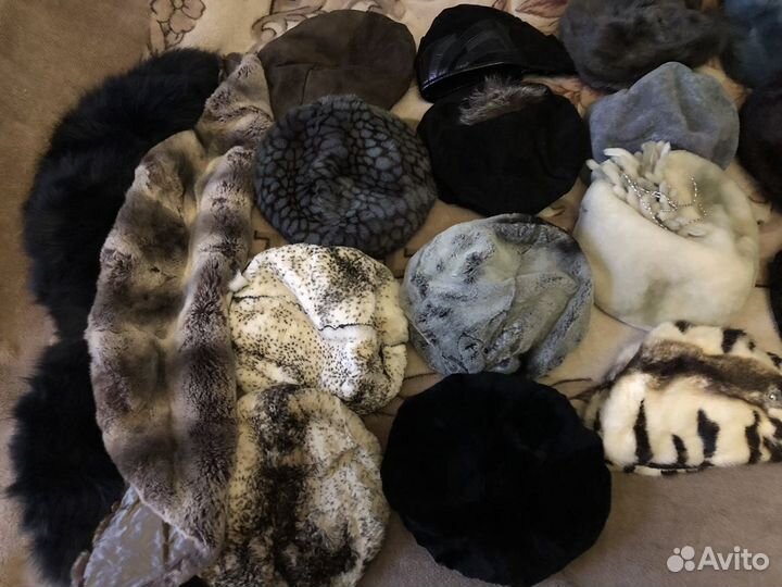 Шапка норковая женская