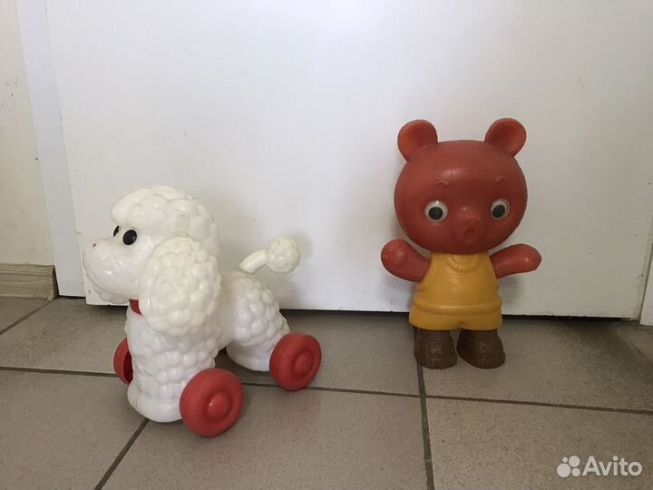 Игрушки ссср.Гармошка,неваляшка,мишка,Ванночка