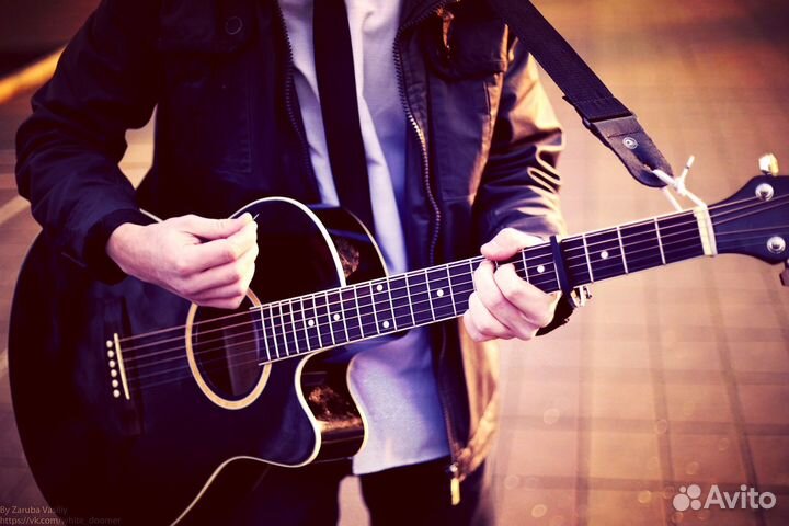 Обучение курсы на акустической гитаре