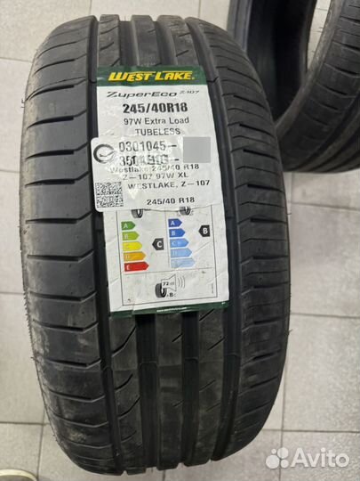 Westlake Zuper Eco Z-107 245/40 R18 и 265/35 R18