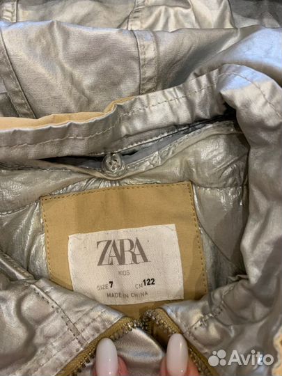 Куртка и парка zara для девочки