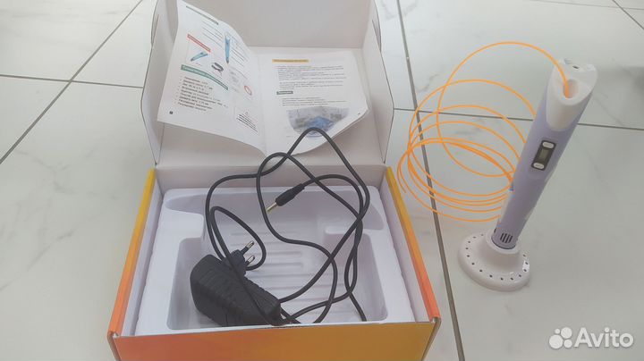 3 D ручка, цвет: фиолетовый