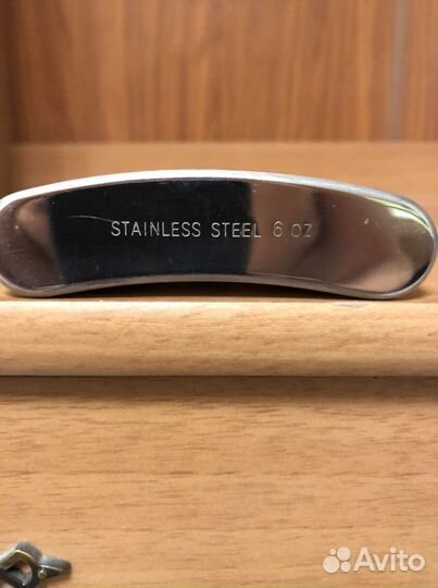 Фляжка из нержавеющей стали на 6 oz (170 грамм)