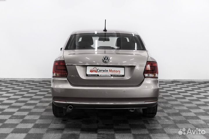 Volkswagen Polo 1.6 AT, 2018, 102 000 км