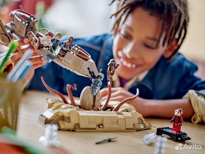 Lego Star Wars Пустынный Скиф и яма Сарлакка 75396