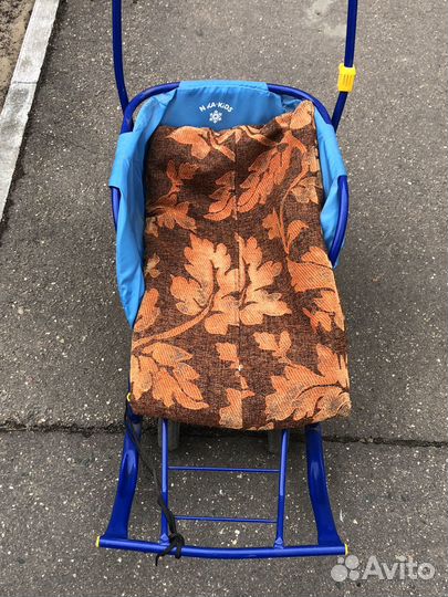 Коляска санки