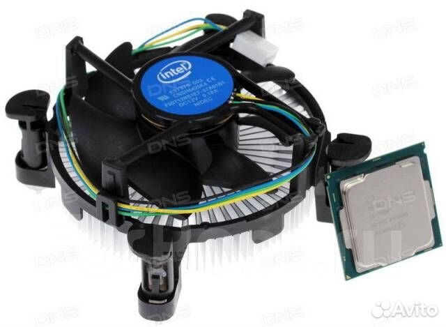 Процессор I3 7100 + кулер в комплекте