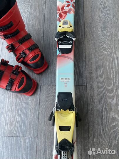 Горные лыжи детские комплект 120 Rossignol