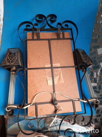 Сувенир зеркало Прямоугольное-1 с подсветом1984