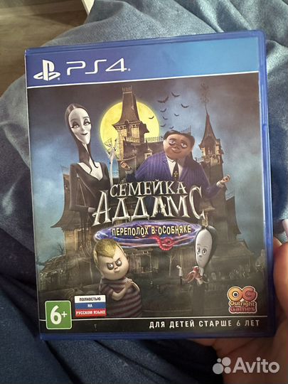 Игра для playstation ps5 ps4 семейка аддамс