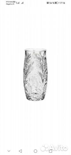 Вазы, рюмки/стопки, конфетница, хрусталь