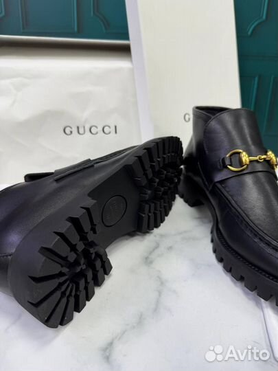 Лоферы Ботинки Gucci женские Размер 36-40