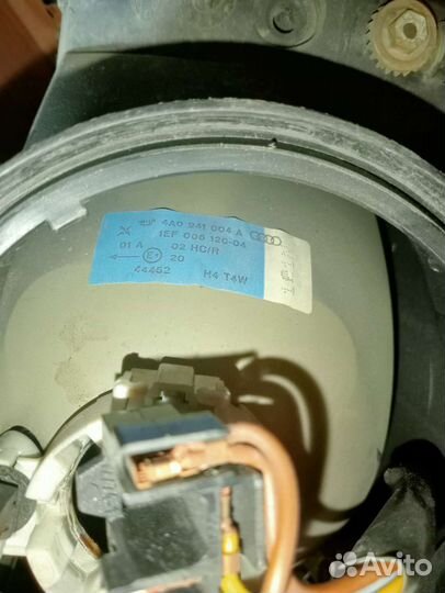 Фары на Audi 100 с4 + поворотник