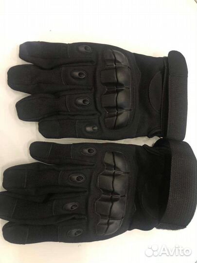 Перчатки тактические черные