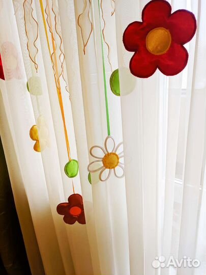 Комплект для детской. Шторы. Покрывало