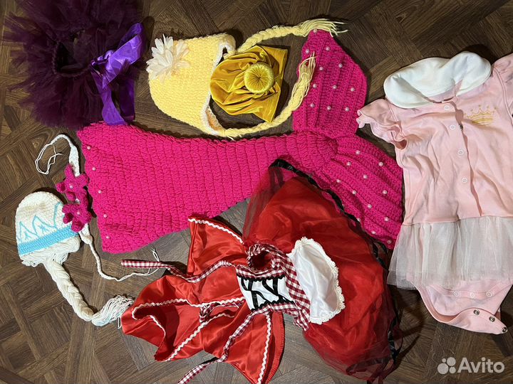 Комплект для фотосессии на девочку 74 размер